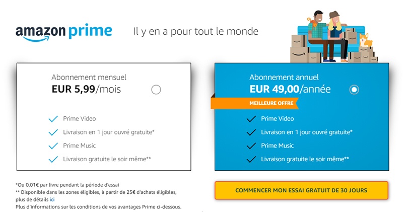 Amazon Prime Prix  r siliation avantages on vous dit tous